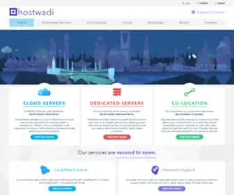 Hostwadi.com(Dedicated Server Hosting & Cloud Hosting) Screenshot