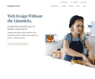 Hostway.com(Web Design Services) Screenshot