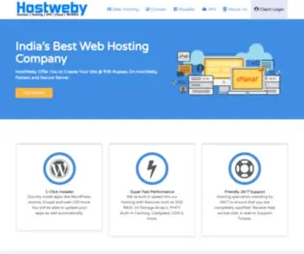 Hostweby.com(Best Unlimited Shared Hosting) Screenshot