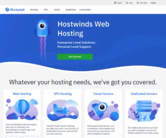 Hostwinds.in(Hosting company) Screenshot
