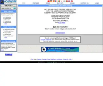 Hostwork.com(Hostwork International) Screenshot