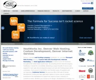 Hostworks.net(Web Server's Default Page) Screenshot