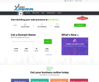 HostXperia.com(Domain) Screenshot