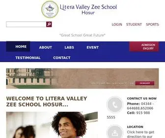 Hosurinternationalschools.in(Litera Valley Zee School Hosur) Screenshot