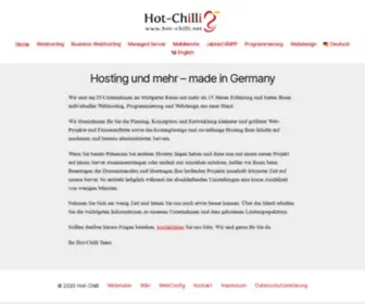 Hot-Chilli.net(Hosting und mehr) Screenshot