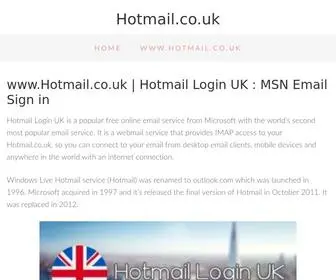 Hot-Emailuk.co.uk(Hot Emailuk) Screenshot