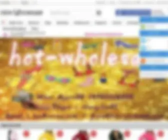 Hot-Wholesale.com(Fashion Wholesaler) Screenshot