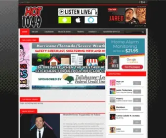 Hot1049.com(HOT 104.9) Screenshot