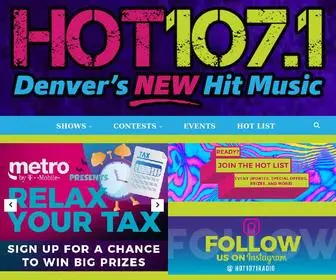 Hot1071Radio.com(HOT 107.1) Screenshot