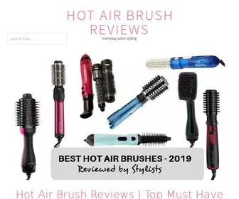 Hotairbrushreviews.com(Hot Air Brush Reviews) Screenshot