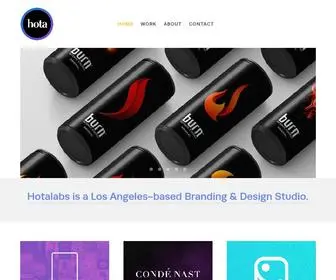 Hotalabs.com(A Los Angeles) Screenshot