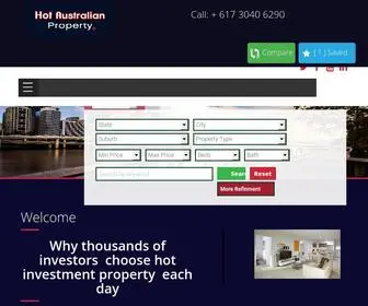 Hotaustralianproperty.com.au(Property investment) Screenshot