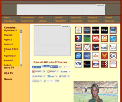 Hotbird-Online.com(USA Hotbird Online Tv media) Screenshot