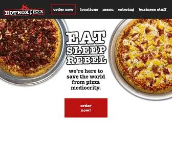 Hotboxpizza.com(HotBox Pizza) Screenshot