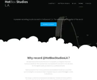 Hotboxstudios.la(HotBox Studios L.A) Screenshot