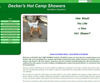 Hotcampshowers.com(Hotcampshowers) Screenshot