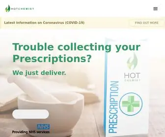 Hotchemist.co.uk(Private Prescription Medication) Screenshot