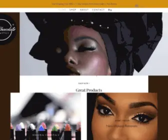 Hotchocolatecosmetics.com(Women Of Color) Screenshot