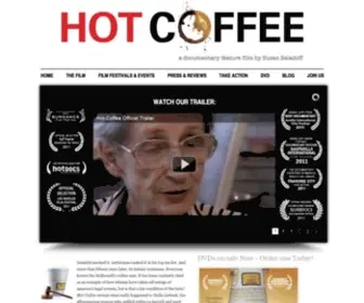 Hotcoffeethemovie.com(HOT COFFEE) Screenshot