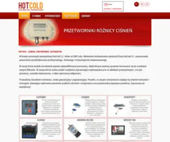 Hotcold.com.pl(Automatyka przemysłowa) Screenshot