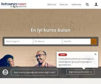 Hotcourses-Turkey.com(Yurt Dışı Eğitim) Screenshot