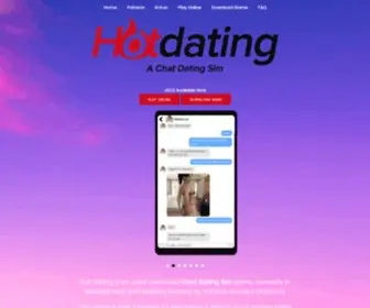 Hot.dating(A Chat Dating Sim) Screenshot