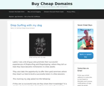 Hotdeals.domains(Hot Deals In Domains) Screenshot