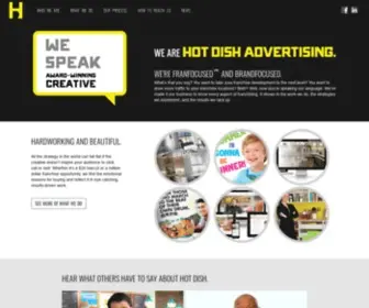 Hotdishad.com(Hot Dish Advertising) Screenshot