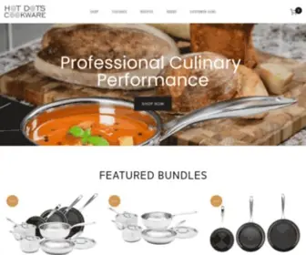 Hotdotscookware.com(Hot Dots Cookware) Screenshot