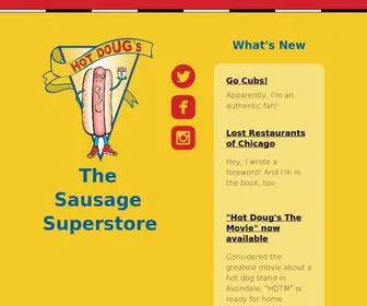 Hotdougs.com(The restaurant) Screenshot