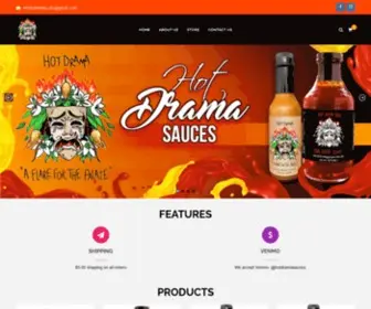 Hotdramasauces.com(Hotdramasauces) Screenshot