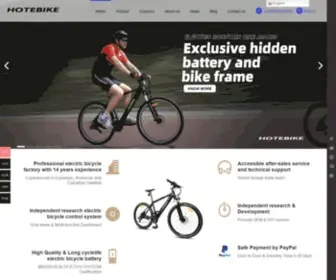 Hotebike.com(Electric Mountain Bike and e Bike Parts Online) Screenshot