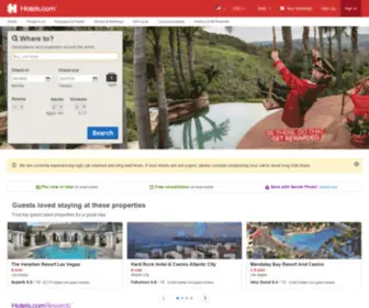 Hoteis.com(Deals & kortingen voor hotelreserveringen van luxe hotels tot budgetovernachtingen) Screenshot