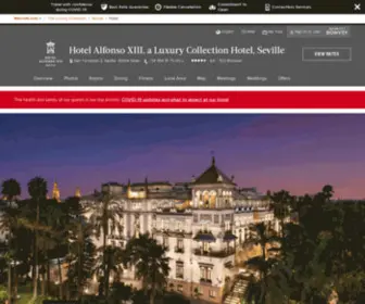 Hotel-Alfonsoxiii-Sevilla.com(Hotel Alfonso XIII) Screenshot