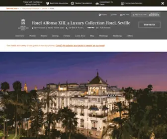 Hotel-Alfonsoxiii-Seville.com(Hotel Alfonso XIII Seville) Screenshot