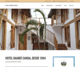 Hotel-Bambu-Canoa.com(Hotel) Screenshot