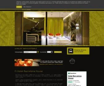 Hotel-Barcelonahouse.com(Hotel Barcelona House en Barcelona) Screenshot
