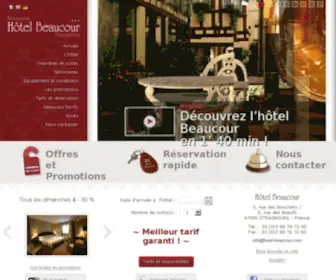 Hotel-Beaucour.com(Hotel Beaucour) Screenshot