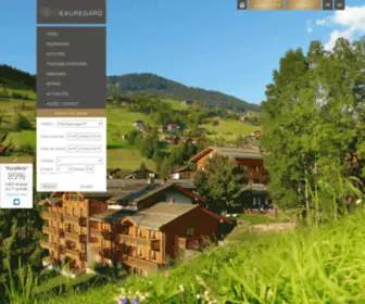 Hotel-Beauregard.fr(L'Hôtel Beauregard**** à la Clusaz) Screenshot