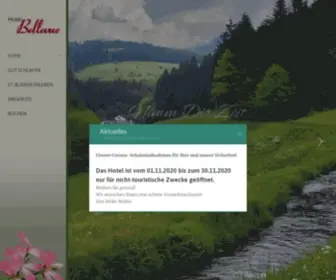 Hotel-Bellevue-SChwarzwald.de(Baden Württemberg) Screenshot