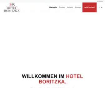 Hotel-Boritzka.de(Hotel Boritzka) Screenshot