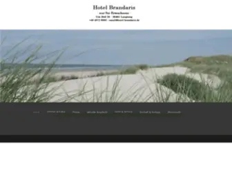 Hotel-Brandaris.de(Hotel Brandaris) Screenshot