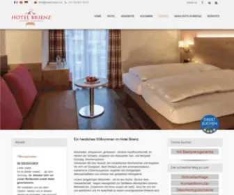 Hotel-Brienz.ch(Hotel Brienz) Screenshot