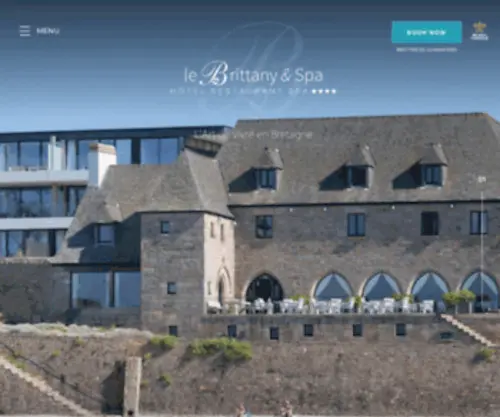 Hotel-Brittany.com(Hôtel Brittany) Screenshot