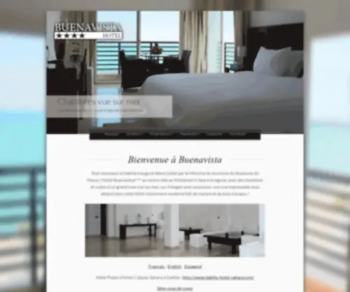 Hotel-Buenavista-Dakhla.com(Hôtel Buenavista à Dakhla au Maroc) Screenshot