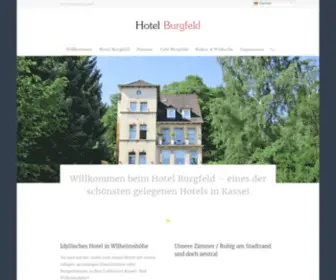 Hotel-Burgfeld.de(Wilhelmshöhe) Screenshot