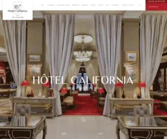 Hotel-California-Paris.com(Hotel California Paris) Screenshot