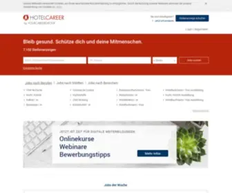Hotel-Career.de(Hotel Jobs als Koch oder Hotelfachfrau) Screenshot