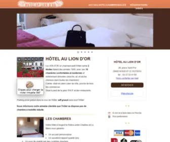 Hotel-Chartres-LE-Mans.com(Hotel Chartres Le Mans) Screenshot