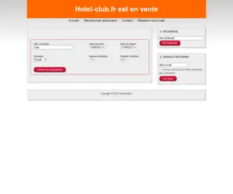 Hotel-Club.fr(Hotel Club) Screenshot